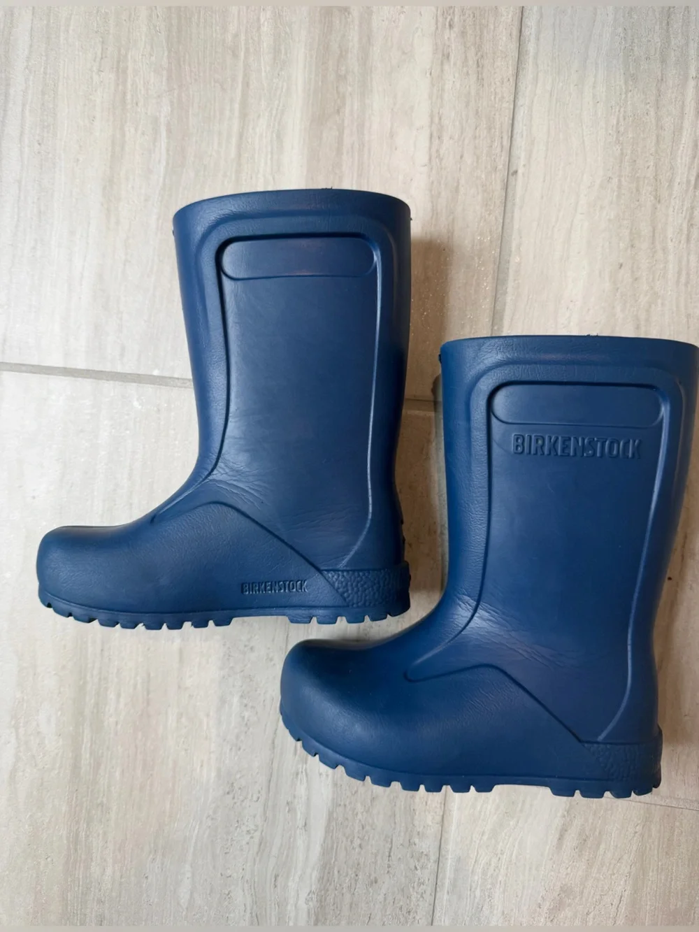 Birkenstock Blue Slip-On Rubber Clog